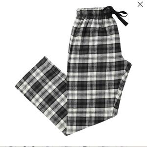 New mens Plaid Lounge Pants with Drawstring XL